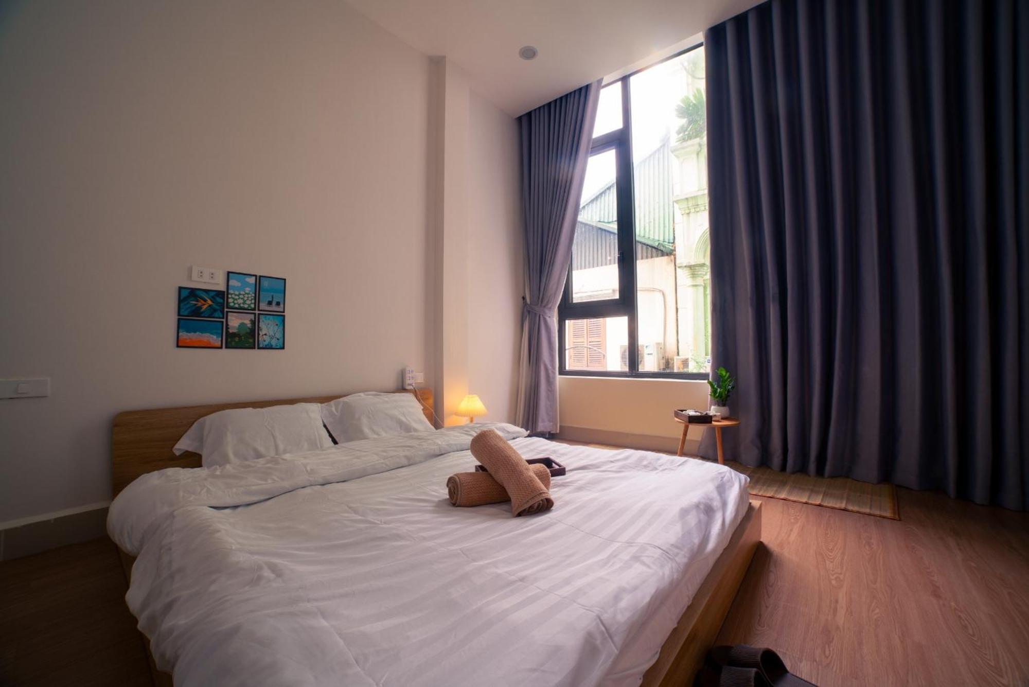 Luunien Home - Cozy Japandi Styled Room ハノイ市 エクステリア 写真