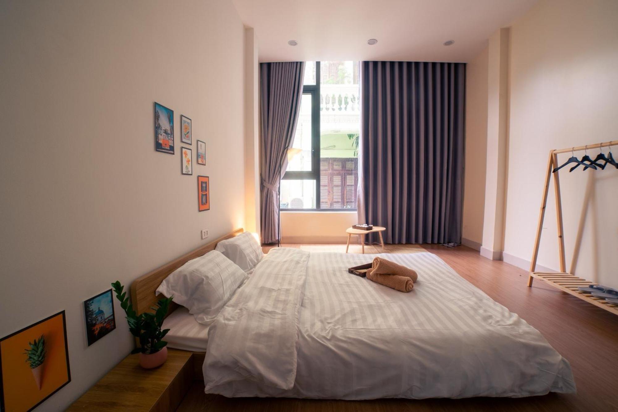Luunien Home - Cozy Japandi Styled Room ハノイ市 エクステリア 写真