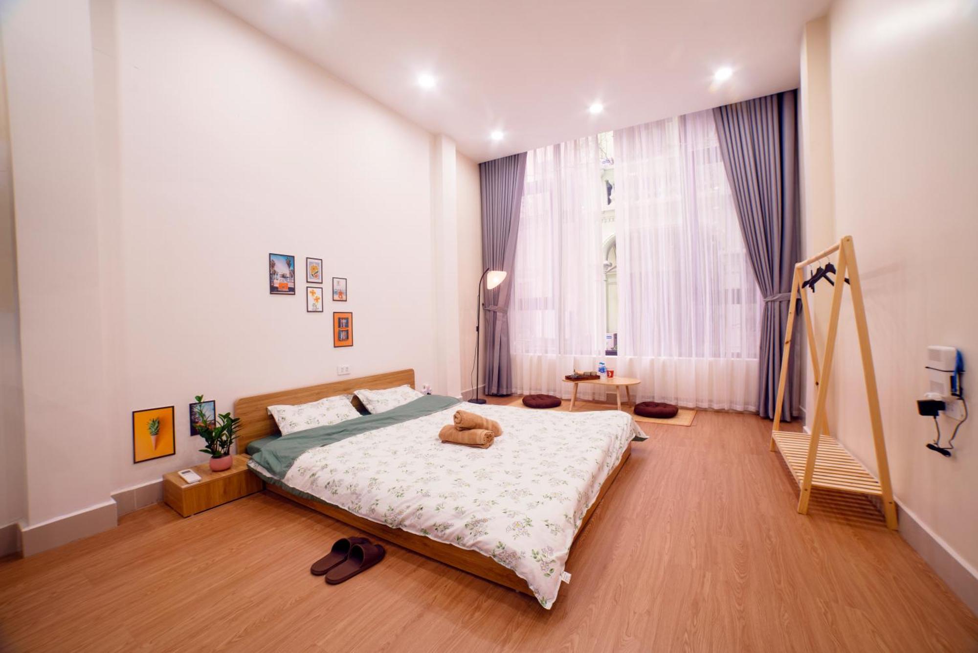 Luunien Home - Cozy Japandi Styled Room ハノイ市 エクステリア 写真